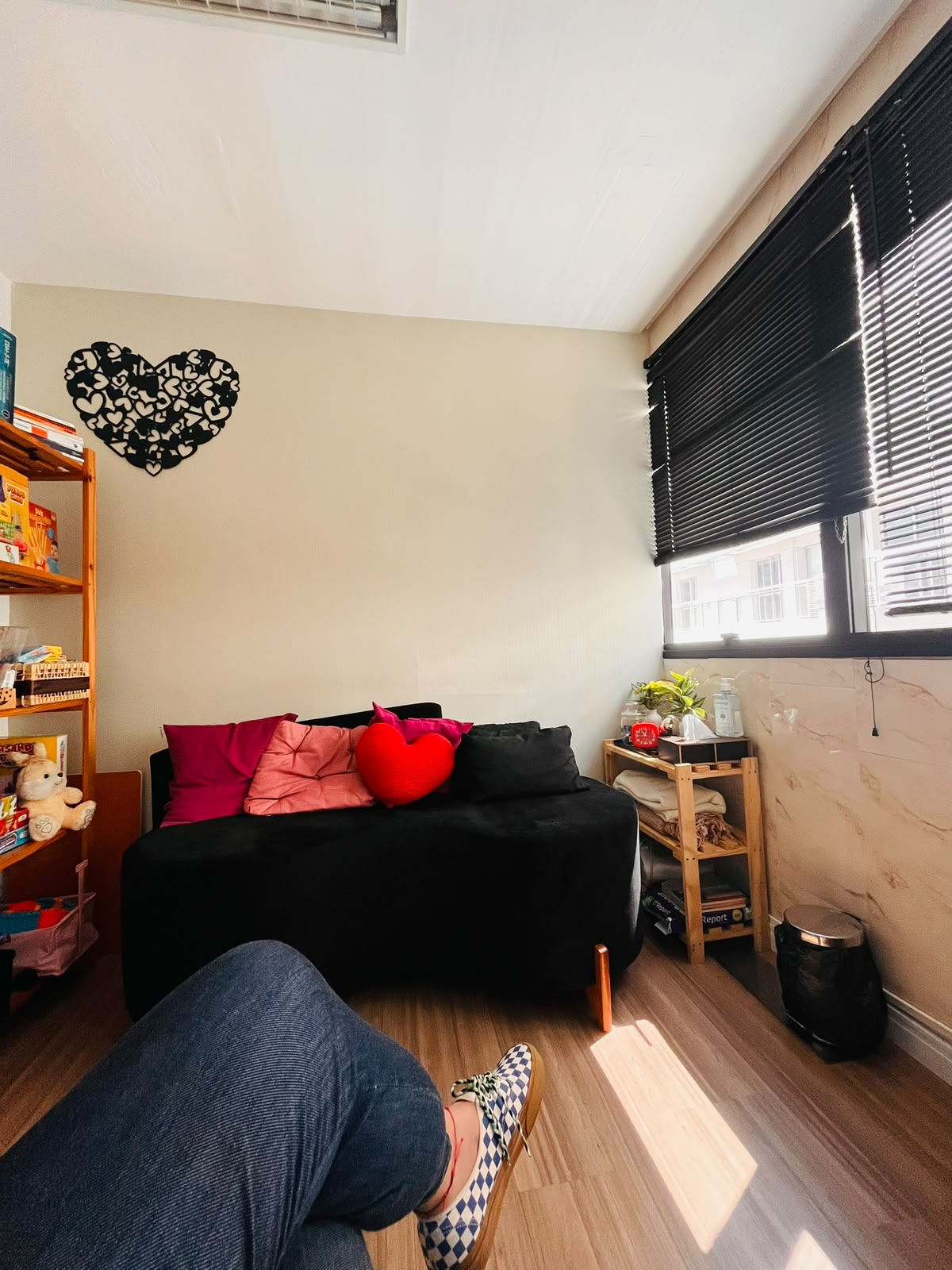 Sala de atendimento da Juliana